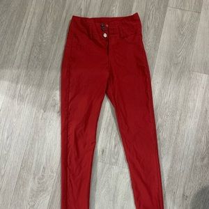 High Rise Push Up Jeans